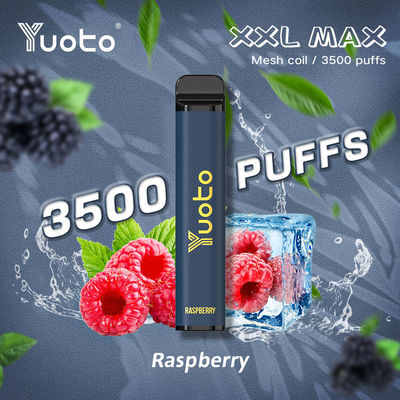 XXL Yuoto Vaping monouso MAX 3500 Puffs Dispositivo Sapori 9 ml