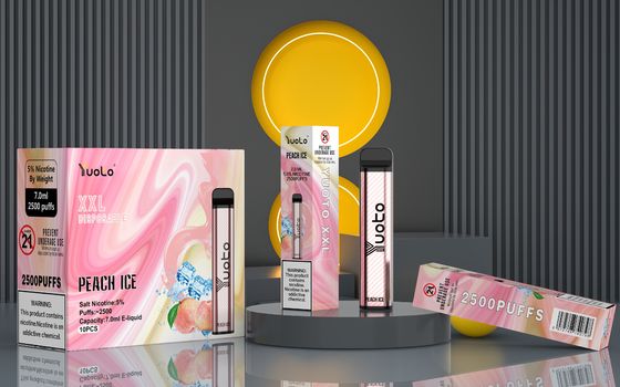 DGM ha approvato il dispositivo di Vape dei soffi di XXL 2500 fatto con il nicotina del sale