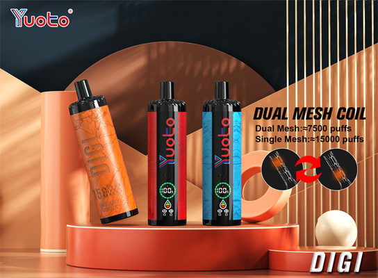 Yuoto DIGI 15000 PUFFS originario Yuoto produttore di porcellana con il miglior prezzo