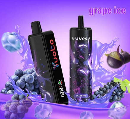 YUOTO Vape usa e getta con flusso d'aria regolabile, materiale AL plastico e 0% di nicotina