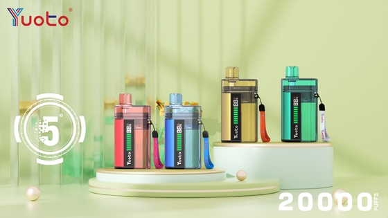 Migliora la tua esperienza di vaping con YUOTO Vape pen usa e getta 850mAh batteria capacità DualMesh bobina