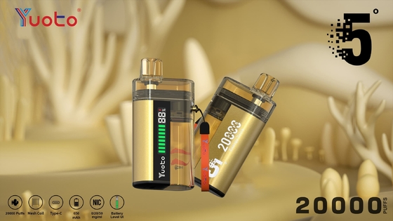 Potenza 10-12W Plastico AL 5000 Puffs Vape La scelta migliore per gli appassionati di vaping