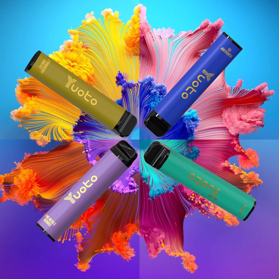 Nuova 16 batteria massima Mesh Coil Wholesale del succo 1200mAh dei soffi 9.0ml E di Yuoto XXL di sapori 3500 io Vape