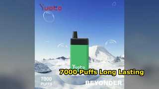 Dispositivo ricaricabile Yuoto Beyonder 7000 Puffs